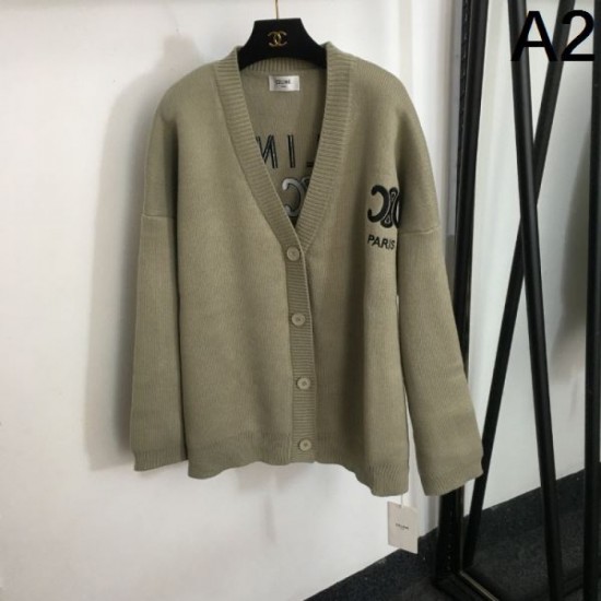 2023FW Knit Cardigan CELINE Celine Bright atmosphere 2023FW Knit Cardigan CELINE Celine Bright atmosphere