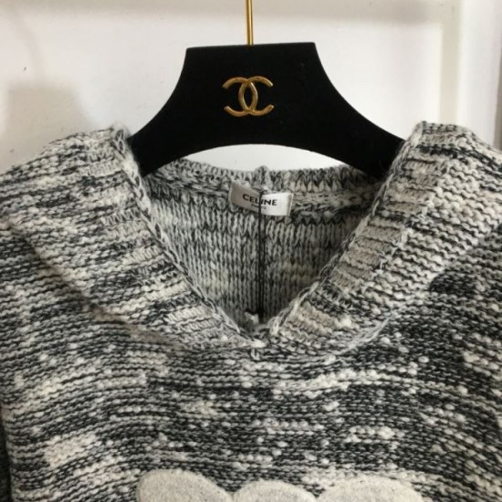 2023FW CELINE Celine new item favorite celebrities pullover knit 2023FW CELINE Celine new item favorite celebrities pullover knit