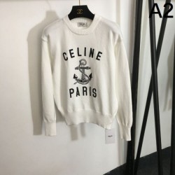 2023FW CELINE Celine classic popular thin soft long sleeve knit