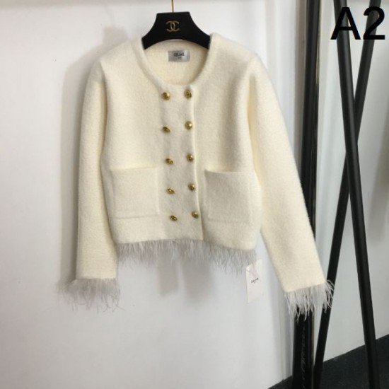 CELINE Celine Popular Item 2023FW Knit Cardigan CELINE Celine Popular Item 2023FW Knit Cardigan