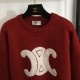CELINE Celine Popular limited edition fall/winter 2023FW pullover knit CELINE Celine Popular limited edition fall/winter 2023FW pullover knit