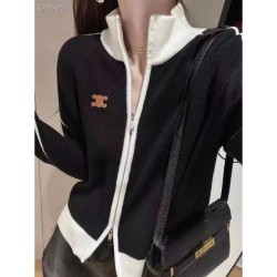 CELINE Celine Fashionable Advanced 2023FW Long Sleeve Knit
