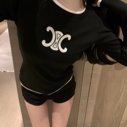 CELINE Celine new products continue to be very popular 2023FW long sleeve T-shirt