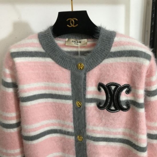 CELINE Celine Especially popular this season 2023FW knit cardigan CELINE Celine Especially popular this season 2023FW knit cardigan