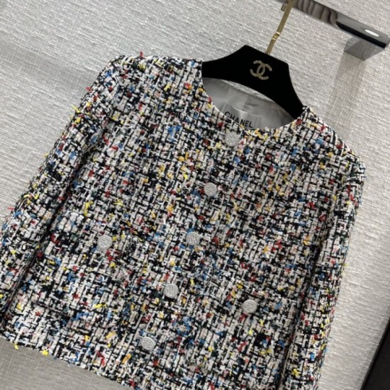CHANEL Chanel Best new work of this season 2023SS Tweed coat CHANEL Chanel Best new work of this season 2023SS Tweed coat