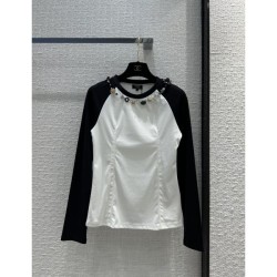 2023FW long sleeve T-shirt CHANEL CHANEL Popular tops this fall/winter