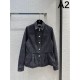 2023FW Denim coat CHANEL Outstanding brand print 2023FW Denim coat CHANEL Outstanding brand print