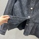 2023FW Denim coat CHANEL Outstanding brand print 2023FW Denim coat CHANEL Outstanding brand print
