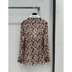 2023FW CHANEL Casual Coordination Long Sleeve Shirt