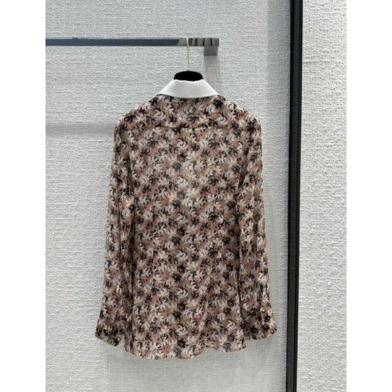 2023FW CHANEL Casual Coordination Long Sleeve Shirt 2023FW CHANEL Casual Coordination Long Sleeve Shirt