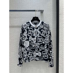 2023FW CHANEL CHANEL Fashionable knit cardigan