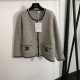 2023FW CHANEL CHANEL Cardigan knit that can be used for any occasion 2023FW CHANEL CHANEL Cardigan knit that can be used for any occasion