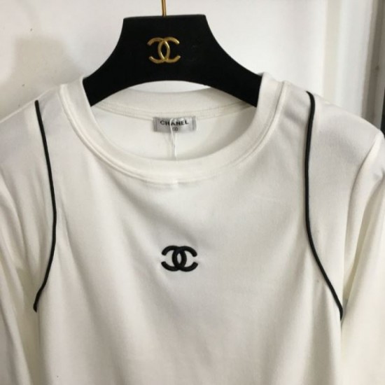 CHANEL Autumn/Winter New Popular Brand 2023FW Long Sleeve T-Shirt CHANEL Autumn/Winter New Popular Brand 2023FW Long Sleeve T-Shirt