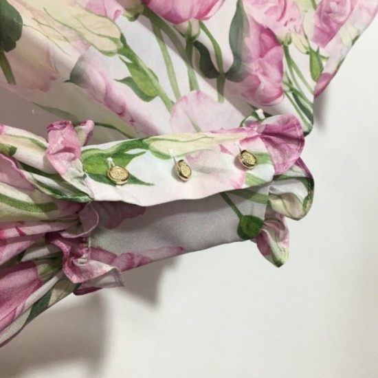 DOLCE & GABBANA Dolce & Gabbana Overseas Popular 2023SS Printed Flare Collar Shirt DOLCE & GABBANA Dolce & Gabbana Overseas Popular 2023SS Printed Flare Collar Shirt