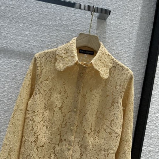 2023FW Lace Shirt DOLCE & GABBANA Dolce & Gabbana Hot Spot 2023FW Lace Shirt DOLCE & GABBANA Dolce & Gabbana Hot Spot