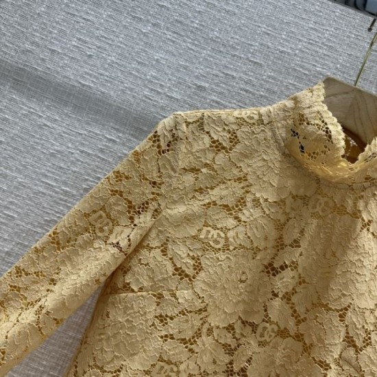 2023FW Lace Shirt DOLCE & GABBANA Dolce & Gabbana Super Standard 2023FW Lace Shirt DOLCE & GABBANA Dolce & Gabbana Super Standard