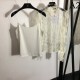 DIOR Fashion trend 2023SS see-through lace shirt tops DIOR Fashion trend 2023SS see-through lace shirt tops