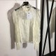 DIOR Fashion trend 2023SS see-through lace shirt tops DIOR Fashion trend 2023SS see-through lace shirt tops