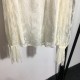 DIOR Fashion trend 2023SS see-through lace shirt tops DIOR Fashion trend 2023SS see-through lace shirt tops
