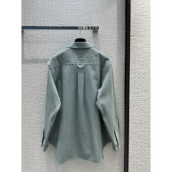 2023FW Denim Shirt DIOR Check out the trends of the Dior season