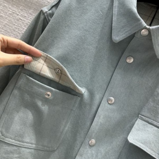 2023FW Denim Shirt DIOR Check out the trends of the Dior season 2023FW Denim Shirt DIOR Check out the trends of the Dior season