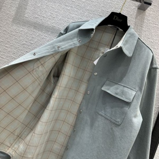 2023FW Denim Shirt DIOR Check out the trends of the Dior season 2023FW Denim Shirt DIOR Check out the trends of the Dior season