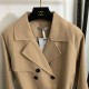 2023FW DIOR Dior Fashion Trends Trench Coat 2023FW DIOR Dior Fashion Trends Trench Coat