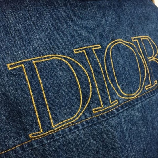 DIOR Transform into a beautiful outfit 2023FW Denim shirt DIOR Transform into a beautiful outfit 2023FW Denim shirt