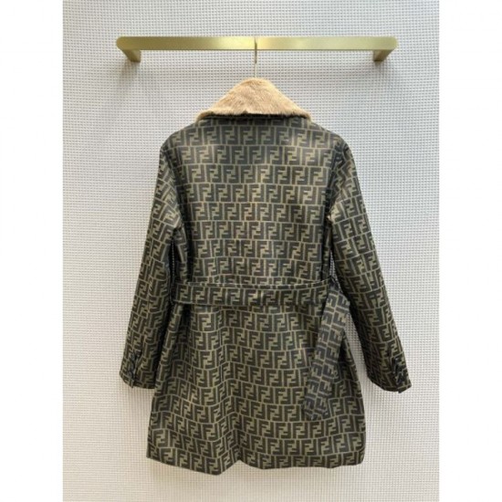 2023FW Trench Coat FENDI Especially popular and elegant Sold out immediately 2023FW Trench Coat FENDI Especially popular and elegant Sold out immediately