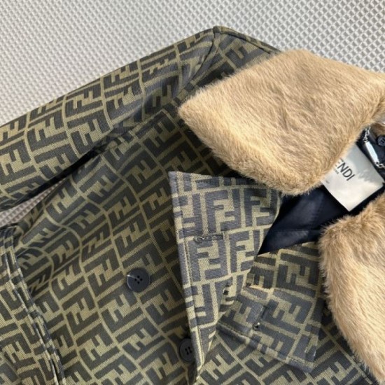 2023FW Trench Coat FENDI Especially popular and elegant Sold out immediately 2023FW Trench Coat FENDI Especially popular and elegant Sold out immediately