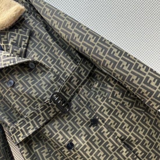 2023FW Trench Coat FENDI Especially popular and elegant Sold out immediately 2023FW Trench Coat FENDI Especially popular and elegant Sold out immediately