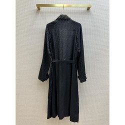 2023FW Trench Coat FENDI Wear full of streetwear