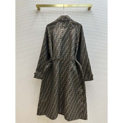 2023FW Trench Coat FENDI Used by celebrities and entertainers