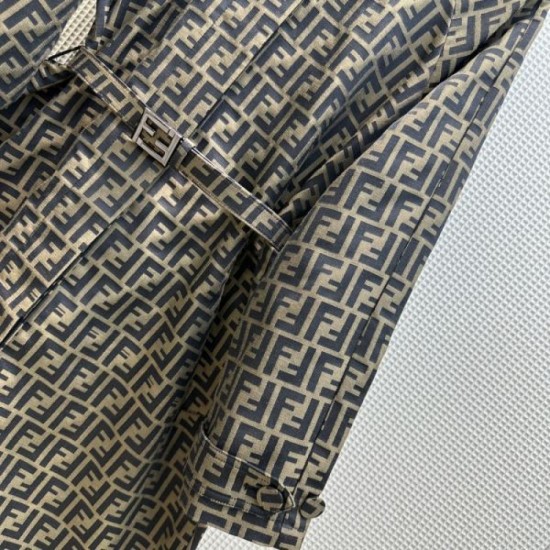 2023FW Trench Coat FENDI Used by celebrities and entertainers 2023FW Trench Coat FENDI Used by celebrities and entertainers