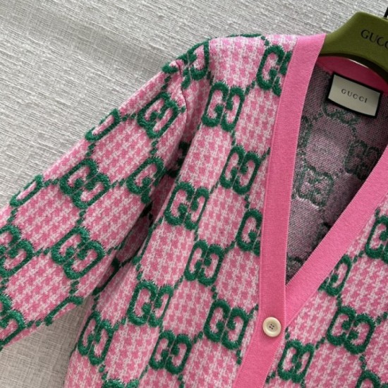 GUCCI Gucci Latest Limited Time Sale 2023SS Knit Cardigan GUCCI Gucci Latest Limited Time Sale 2023SS Knit Cardigan