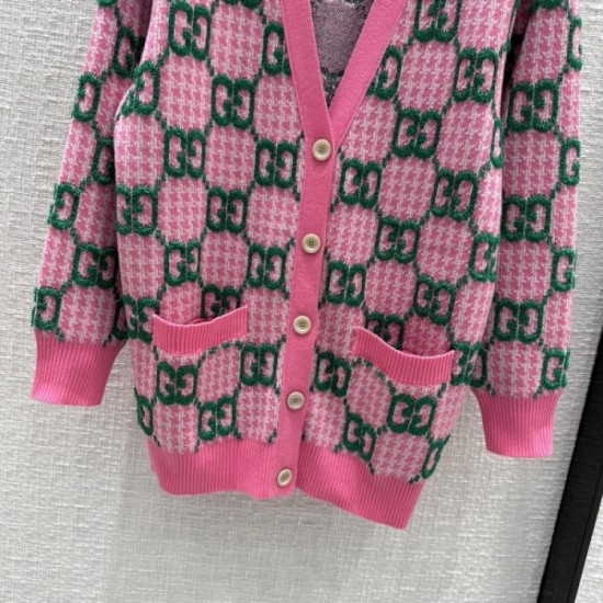 GUCCI Gucci Latest Limited Time Sale 2023SS Knit Cardigan GUCCI Gucci Latest Limited Time Sale 2023SS Knit Cardigan
