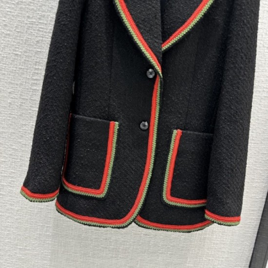 GUCCI Gucci 2023SS tweed coat with a retro feel GUCCI Gucci 2023SS tweed coat with a retro feel