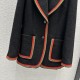 GUCCI Gucci 2023SS tweed coat with a retro feel GUCCI Gucci 2023SS tweed coat with a retro feel