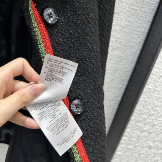 GUCCI Gucci 2023SS tweed coat with a retro feel GUCCI Gucci 2023SS tweed coat with a retro feel