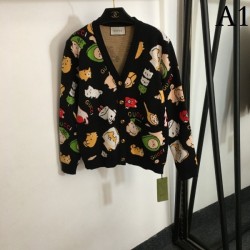GUCCI Gucci 2023FW arrival popular speedy knit cardigan in the fall and winter