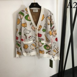 GUCCI Gucci 2023FW arrival popular speedy knit cardigan in the fall and winter