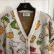 GUCCI Gucci 2023FW arrival popular speedy knit cardigan in the fall and winter GUCCI Gucci 2023FW arrival popular speedy knit cardigan in the fall and winter