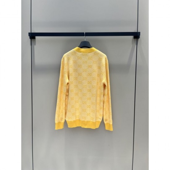 GUCCI Gucci Latest 2023 Recommended Popular Corde Knit Cardigan GUCCI Gucci Latest 2023 Recommended Popular Corde Knit Cardigan