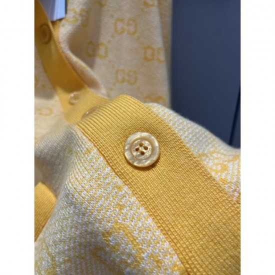 GUCCI Gucci Latest 2023 Recommended Popular Corde Knit Cardigan GUCCI Gucci Latest 2023 Recommended Popular Corde Knit Cardigan