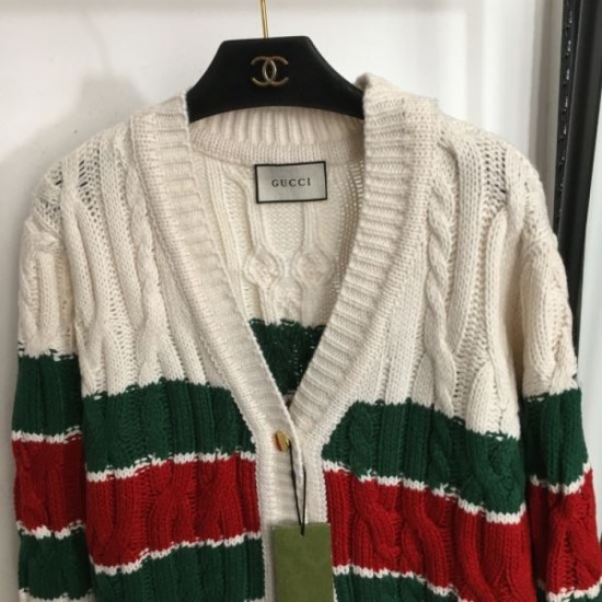 2023FW Knit Cardigan GUCCI Gucci Autumn/Winter new item with great local price 2023FW Knit Cardigan GUCCI Gucci Autumn/Winter new item with great local price