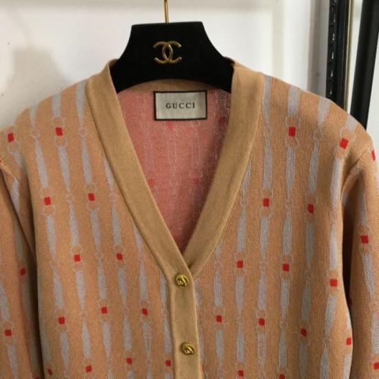 2023FW Knit Cardigan GUCCI Gucci This season's new popular beauty line 2023FW Knit Cardigan GUCCI Gucci This season's new popular beauty line
