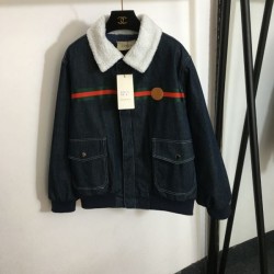 2023FW GUCCI Gucci First come, first served limited denim coat