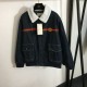 2023FW GUCCI Gucci First come, first served limited denim coat 2023FW GUCCI Gucci First come, first served limited denim coat