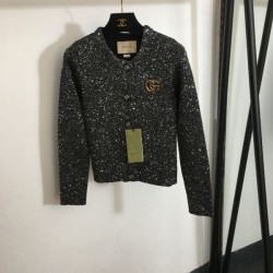 2023FW GUCCI Gucci Latest Limited Time Sale Denim Coat