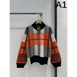 2023FW Sweater HERMES For an elegant casual outfit